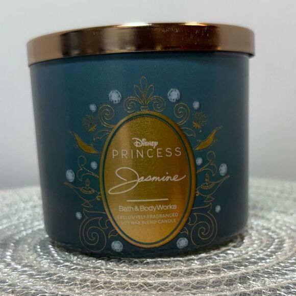 BBW Disney Princess Jasmine 3 Wick Candle NWT - Picture 1 of 4